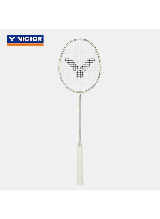 Victor Victor Badminton Racket, Single Racket For Men And Women, Entry-level, Lightweight, High-power Offensive Racket, Iron Hammer Upgraded Version Tk-hmr Pro, Ruby Gold  - Image 1