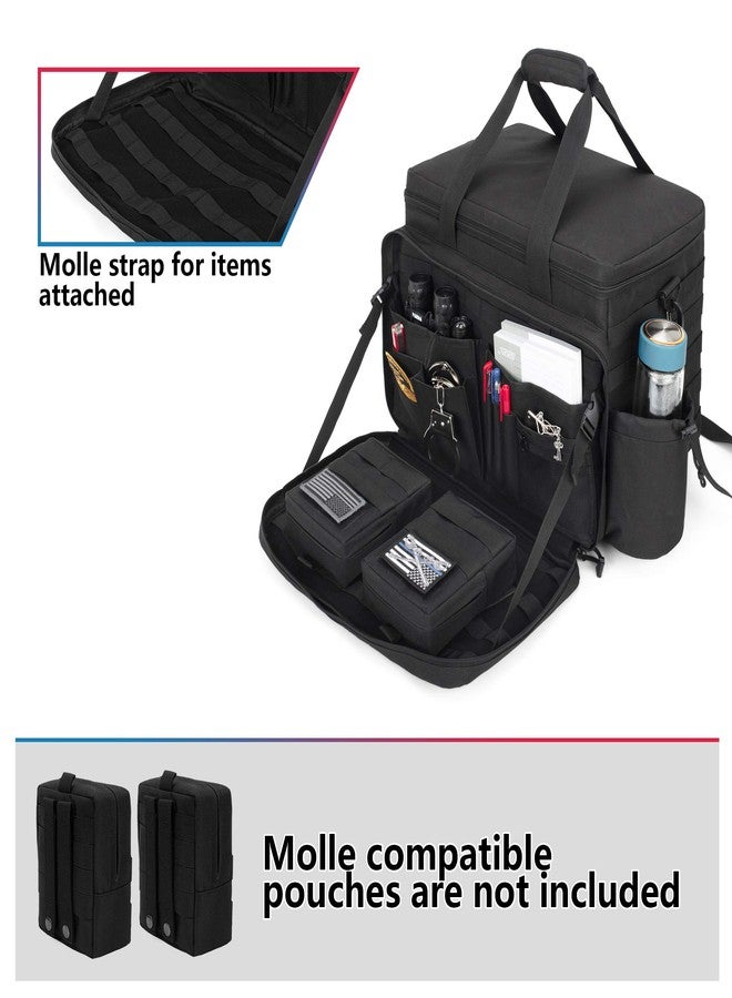 Trunab Multifunction Military Tactical Bag, Police Gear Bag Suitable for 15.6'' Laptop, Molle Compatible, Men’s Outdoor Kit Case for Camping, Hiking, Trekking - Patented Design - Image 4