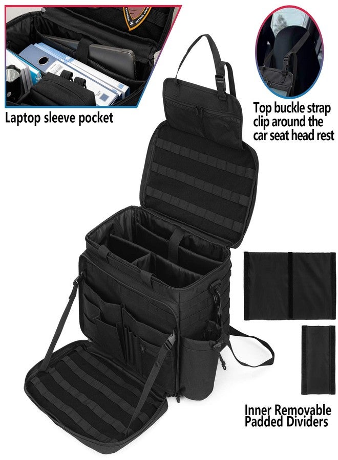 Trunab Multifunction Military Tactical Bag, Police Gear Bag Suitable for 15.6'' Laptop, Molle Compatible, Men’s Outdoor Kit Case for Camping, Hiking, Trekking - Patented Design - Image 3