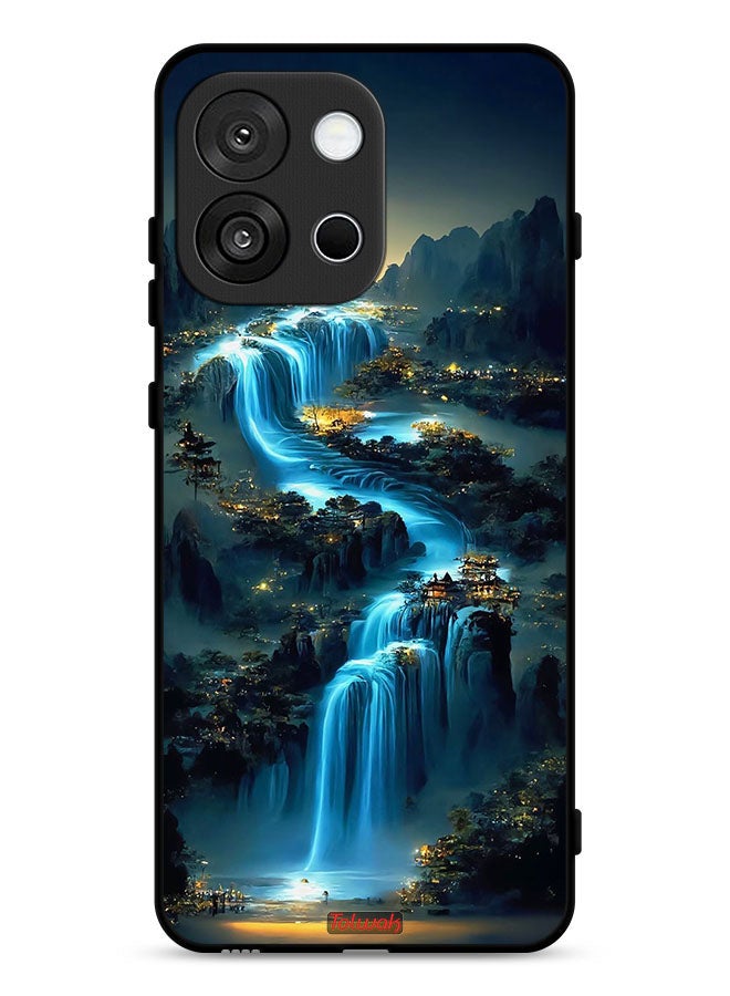 Tolwak OnePlus 13s Protective Case Cover Waterfall Art - Image 1