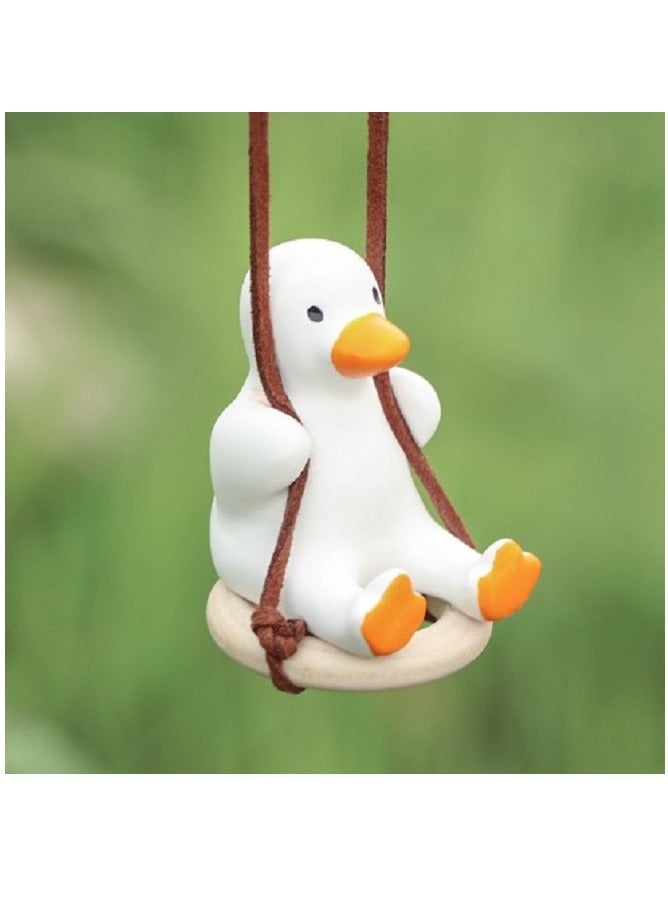 Generic Swing Duck Car Pendant,Rearview Mirror Decoration  - Image 2