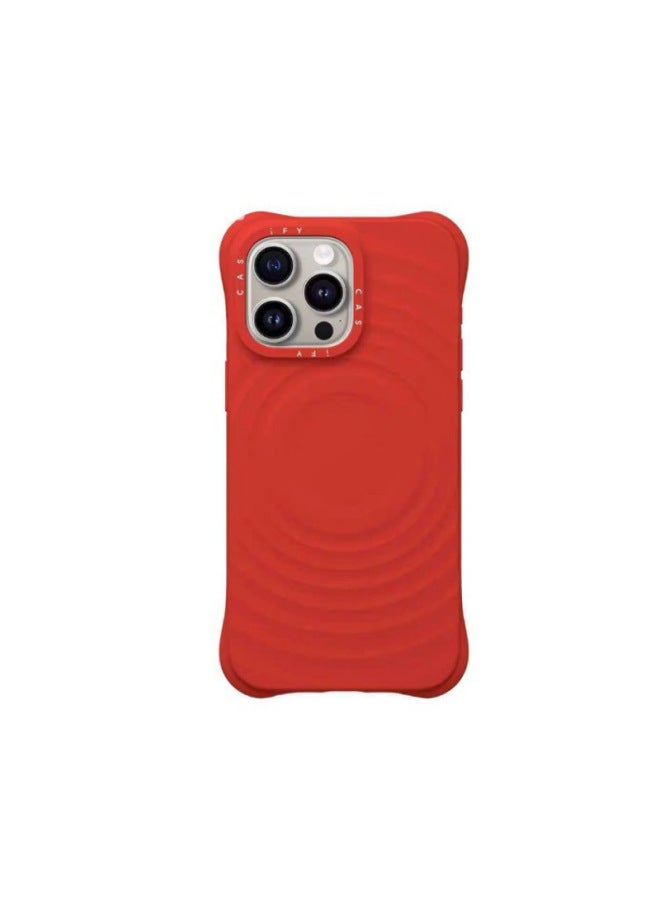 [top-tier Magnetic Wave Case] Zhao Lusi Celebrity-style High-end Trendy Case Compatible With Iphone 17 Pro Max