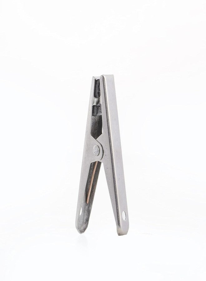 COPY LINE Premium Stainless Steel Hanging Clips for Drying Clothes - Oreo Clip Multipurpose Cloth Pins for Indoor and Outdoor Use, Strong and Durable Clipper for Hanging Comes with Storage Box: 36 pc - Image 1