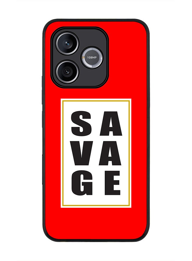 Stylizedd For Honor 600 Lite / 500 Smart / Honor X80i Case,Slim fit Camera Protection, Shockproof Thin Phone cover  - Savage - Image 1