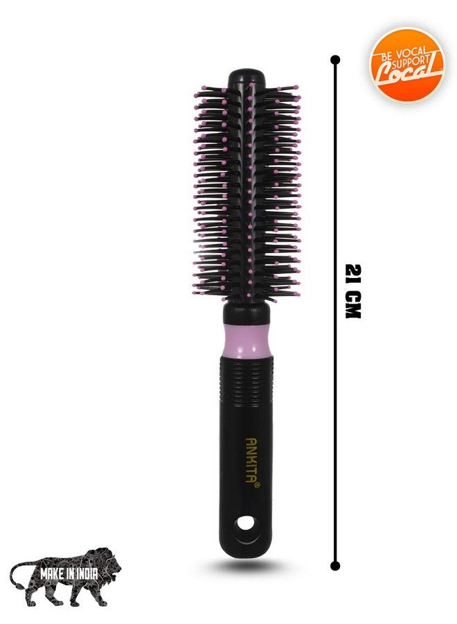 Ankita Hair Brush With Nylon Bristle Allpurpose Colors May Vary (212) By Chhavi Creation - Image 3