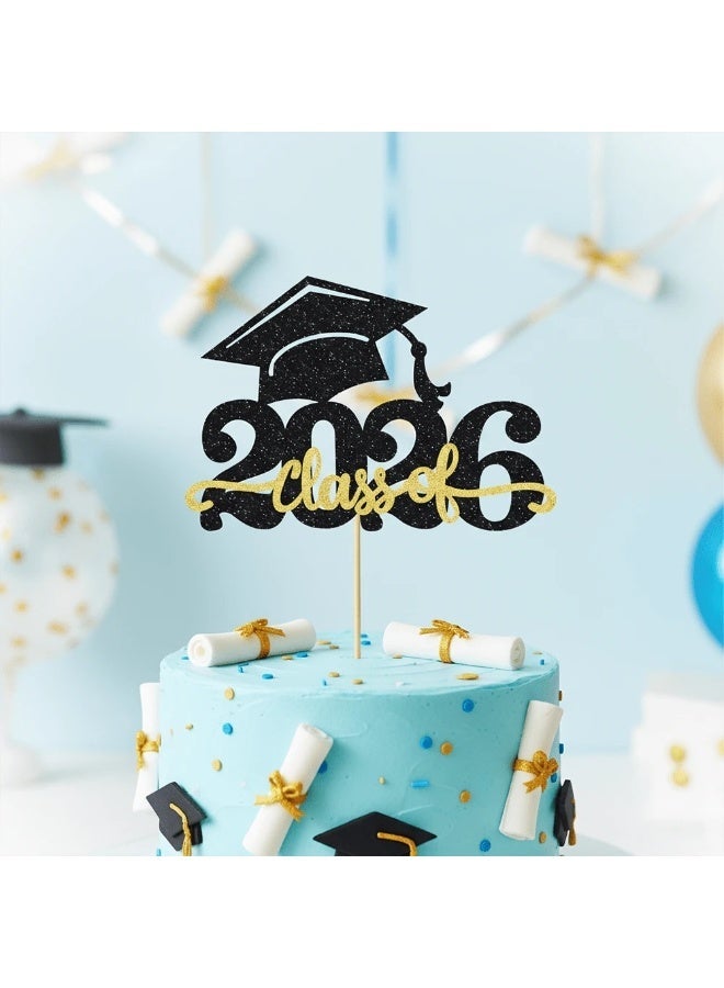 Graduation Cake Topper Class of 2026 – Graduation Party Cake Decoration - Image 3