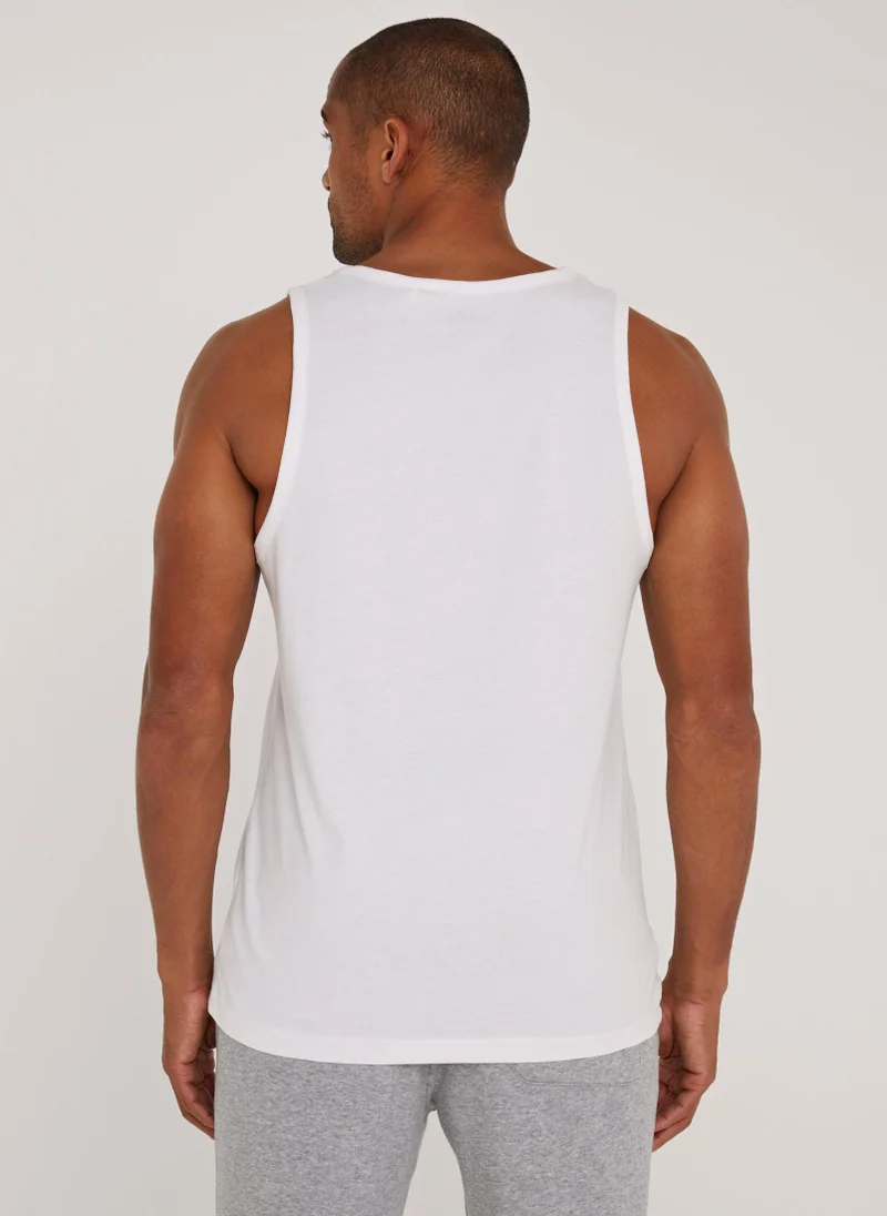 Matalan White Jersey Vest