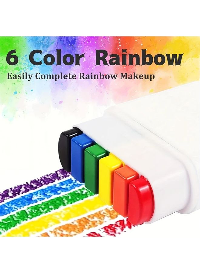 3 Rainbows Crayon Paint Set For Colorful Theme Birthday Party Supplies - Image 4