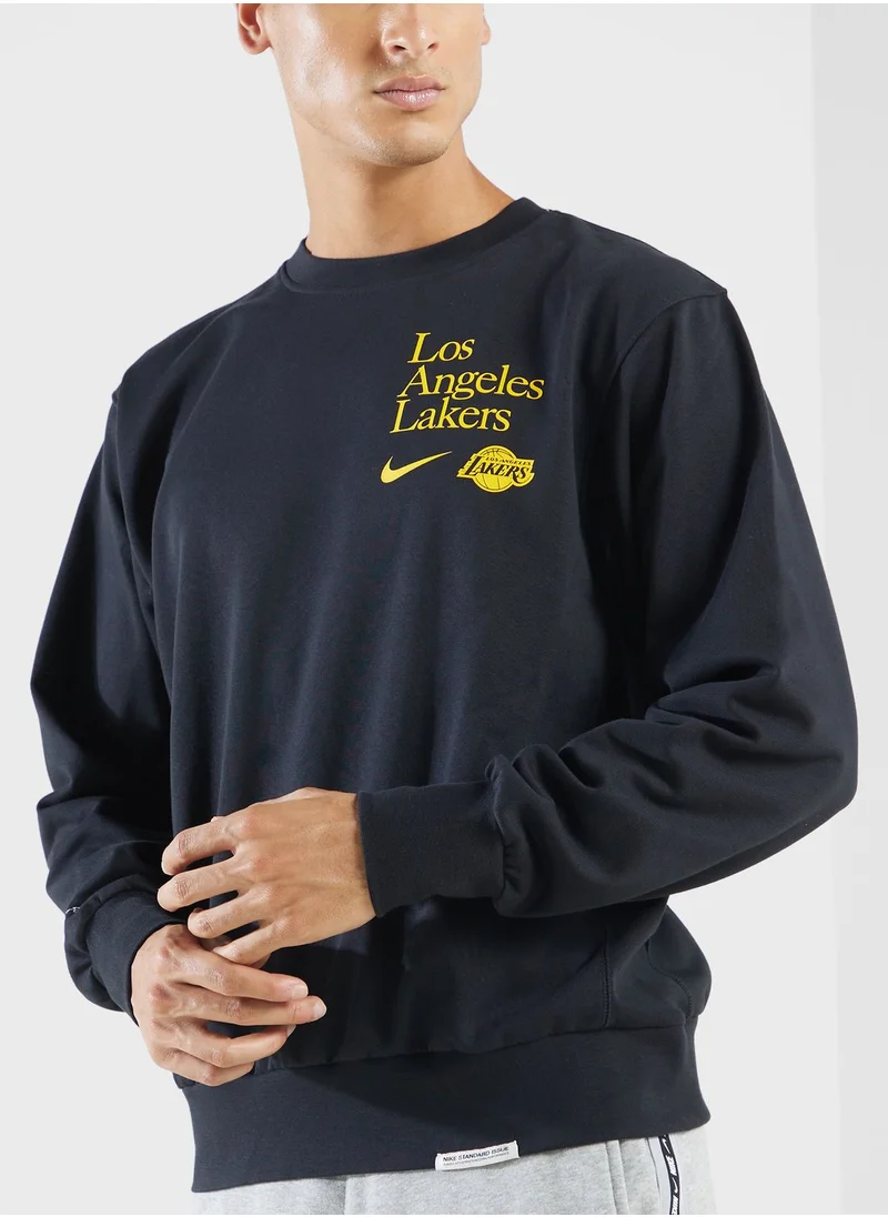Nike Los Angeles Lakers Dri-Fit Sweatshirt