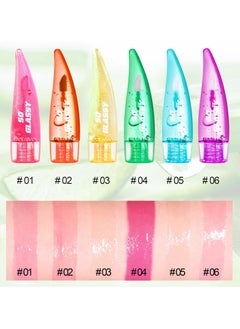 Excefore Aloe Vera Lipstick Lip Balm, Magic Temp Color Change,Waterproof Lip Gloss Matte Makeup, 6 Pack Lips Moisturizer Aloe Vera Lip Stick For Girls  - Image 5