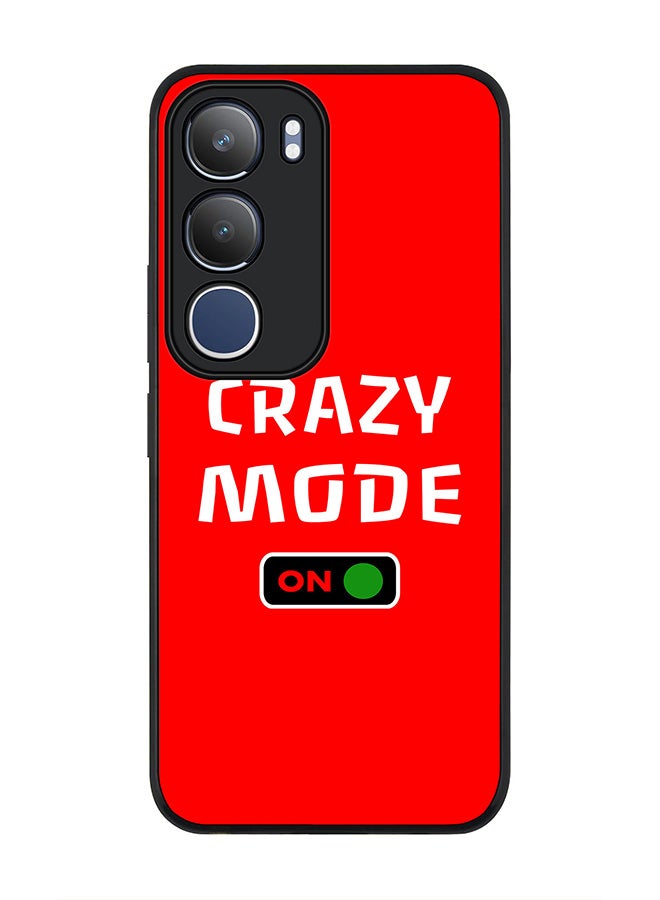 Stylizedd For vivo Y19s / Y19s Pro Case,Slim fit Camera Protection, Shockproof Thin Phone cover  - Crazy Mode On