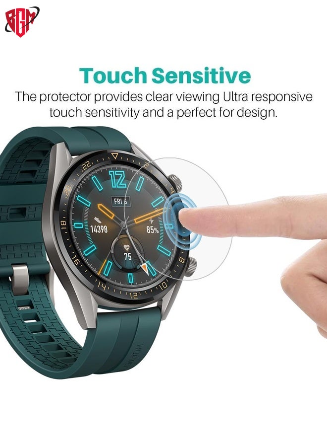 BGM For Huawei Watch GT Active Soft Hydrogel Film Watch Screen Protector  - Image 5