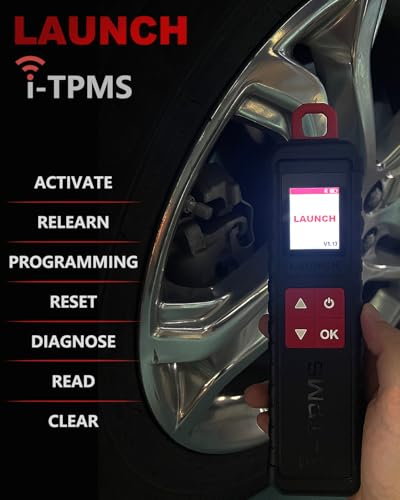 LAUNCH X-431 i-TPMS Tire Pressure Monitor System Service Tool Work with X-431 Scanner and i-TPMS APP Supports 315/433MHz Sensors - [Upgraded Version of TSGUN] - Image 2