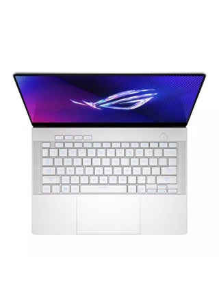 ROG Zephyrus GA403 Gaming Laptop With 14 Inch 3K (2880x1800) OLED Display 120Hz,AMD Ryzen 9-270 Processor/32GB RAM DDR5/2TB SSD/8GB Nvidia GeForce RTX 5050 Graphics/Windows 11 Home/ English/Arabic Platinum White - view 3