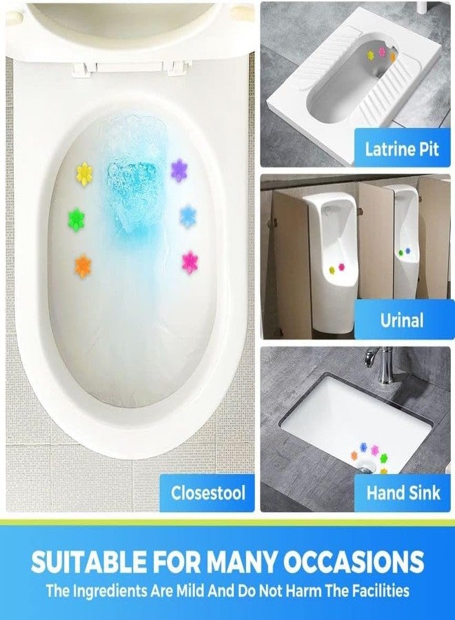 FORGEOG-ToIlet Gel-ToilEt-Cleaner-Bathroom Cleaner-TOilet Refills-Flower ToilEt Gel Stamp-ToileT Fresheners Gel ToilEt-Air Fresher-ToiLet Air Fresher-ToilEt cleaner gel(1 pic)(Multi Color) (KQ4) - Image 4