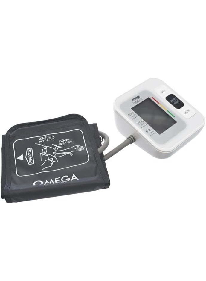 أوميغا جهاز قياس ضغط الدم Omega Health Care ذكي أصلي - Image 3