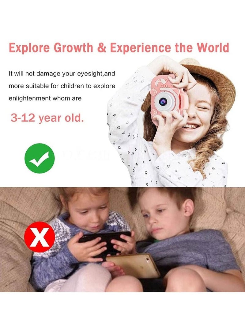 Generic Kids Toy Digital Camera, 2021 Upgrade 1080P Dual Camera 2.0 Inches Screen 20MP HD Video Camcorder - Image 5