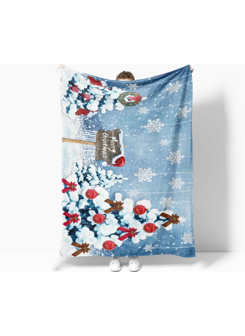 Eray Home Erays Home New Year & Christmas Patterned Polar TV Blanket