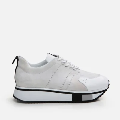 Hotiç 02AYH293250A900 GENUINE Leather White Men's Sports Shoes