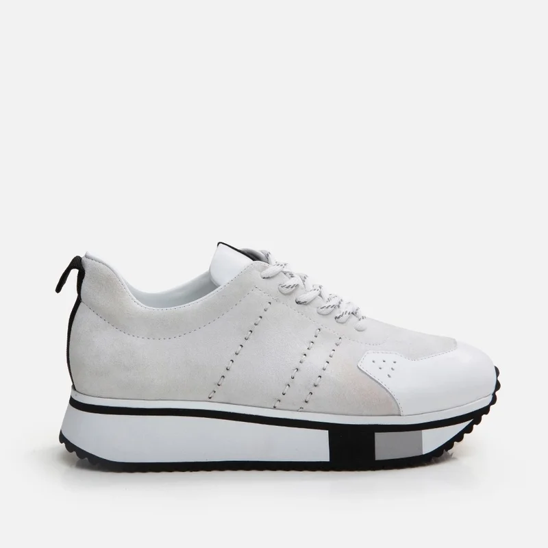 Hotiç 02AYH293250A900 GENUINE Leather White Men's Sports Shoes