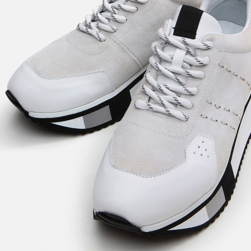 Hotiç 02AYH293250A900 GENUINE Leather White Men's Sports Shoes  - Image 4