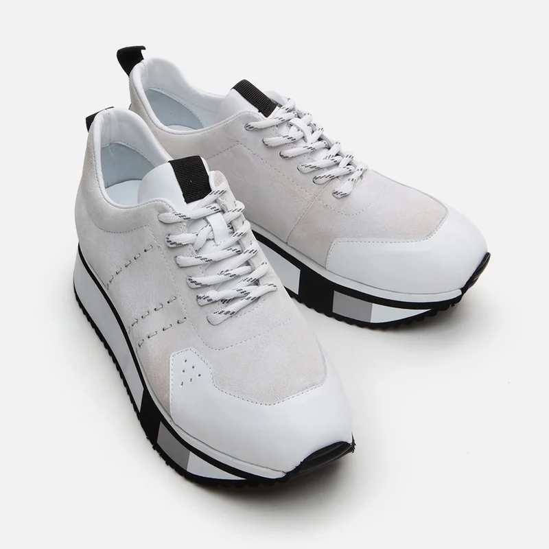 Hotiç 02AYH293250A900 GENUINE Leather White Men's Sports Shoes