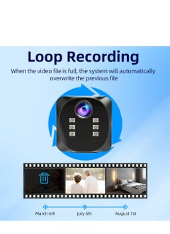 GULFLINK WD19 1080P Mini Camera Wi-Fi Wireless Monitoring IP Camera Rechargeable Battery Video Surveillance.  - Image 4