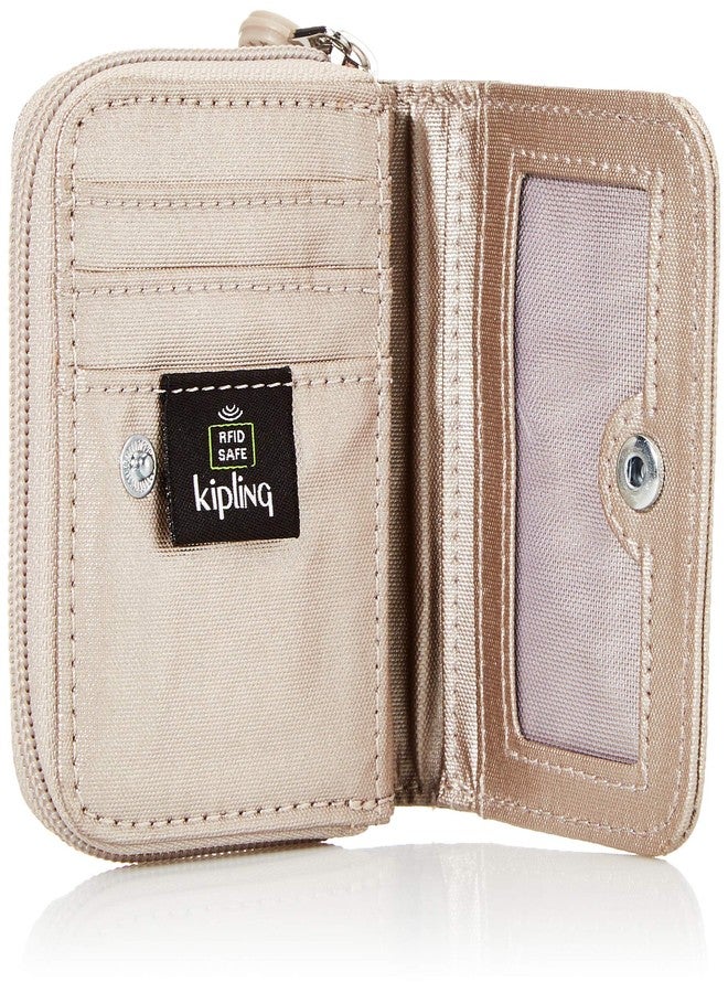 KIPLING KIPLING محفظة كيبلينج النسائية، صغيرة الحجم وعملية، مصنوعة من النايلون، لحفظ بطاقات السفر - Image 3