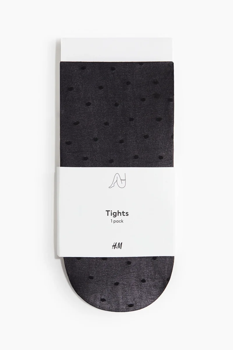 H&M Spotted tights