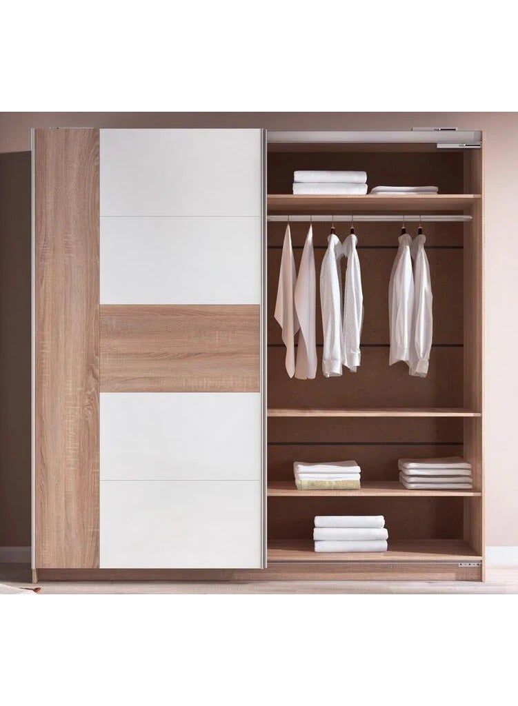 ملاذ هاوس خزانة ملابس منزلقة - MZWD001 - 200 طول × 220 ارتفاع × 60 عرض - Image 3