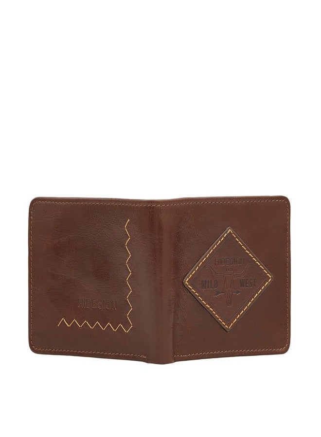 Hidesign Men Tan Fort Worth W5 Casual Bi-Fold M - Image 5