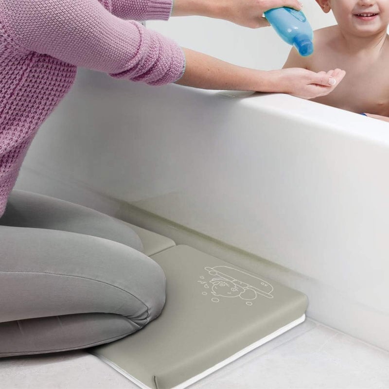 GameXcel Bath Kneeler Pad - 1.5inch Thick Bath Kneeling Mat Non-Slip Rubber - Large Safety Bathtub Kneeling Pad for Baby Bathtime, Garden Work, Exercise - Foldable Child Bath Tub Mat for Parents - Royal Blue - Image 4