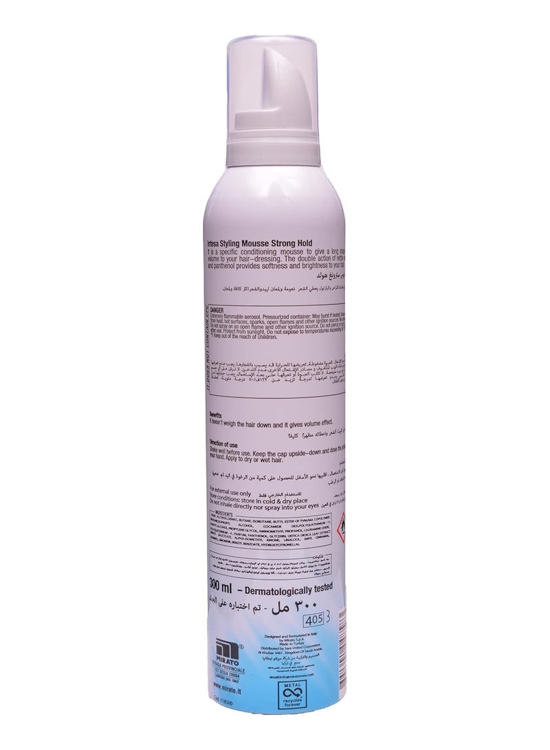 Intesa Styling Hair Mousse 300 ml - Image 3