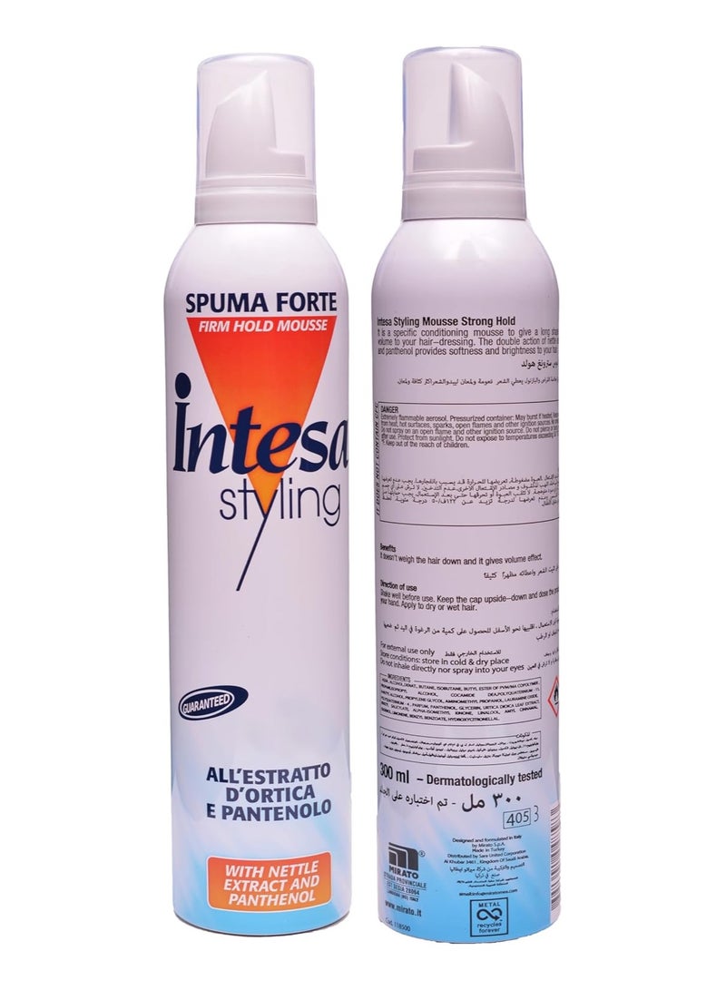 Intesa Styling Hair Mousse 300 ml - Image 2