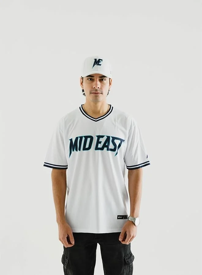 البيسبول يونايتد قمصان فالكونز الشرق الأوسط للرجال بياقة على شكل حرف