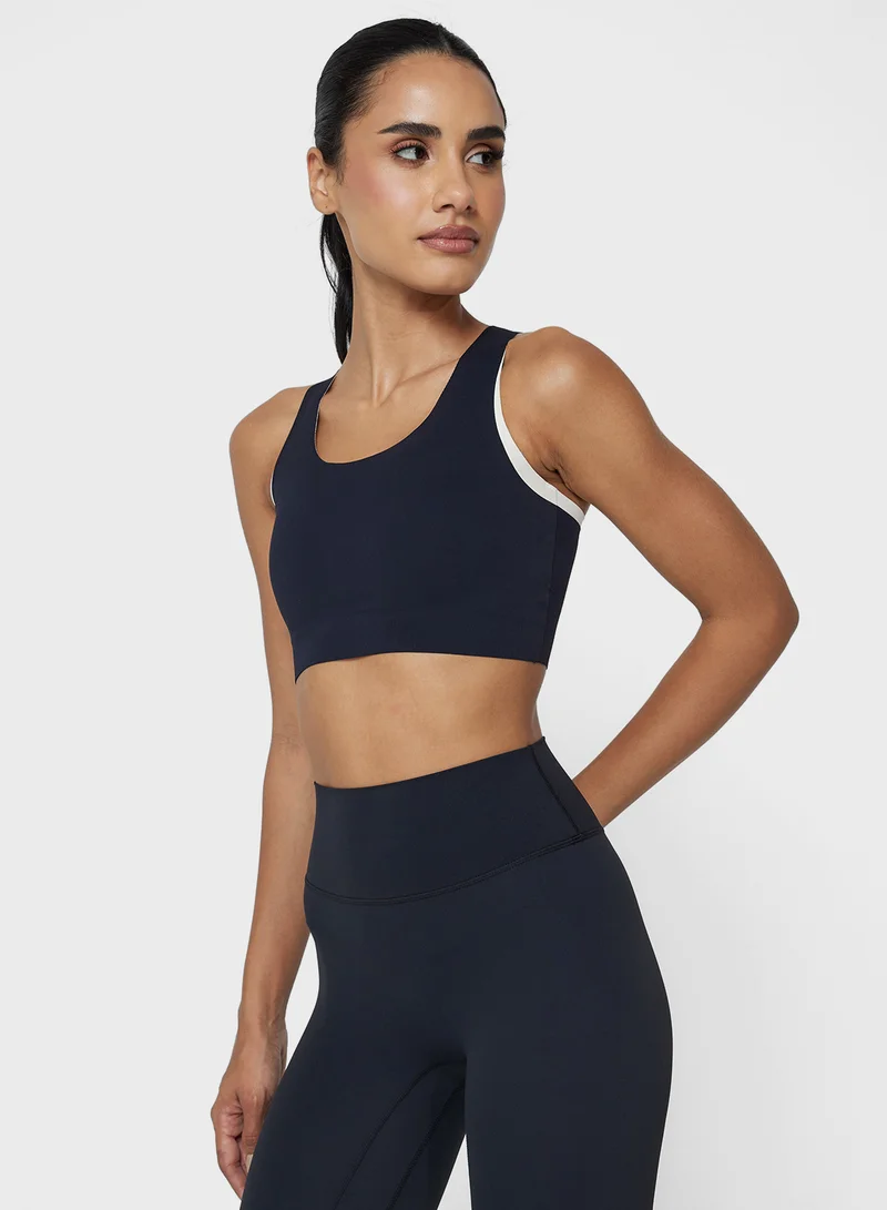 فورورد High Coverage Sports Bra with Back Clasp