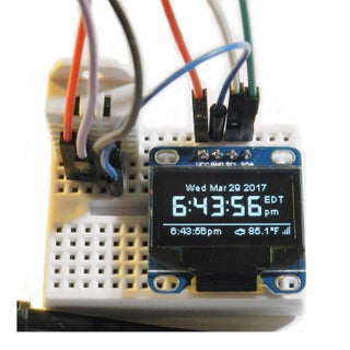 Esp8266 Wemos Weather Statio Starter Kit With 0.96 Iic Oled Display for Arduino, Blue - pzsku/ZB2B458F25B43C110BF19Z/45/1760871028/33d21ffc-7ee7-4e59-b412-205918143a06