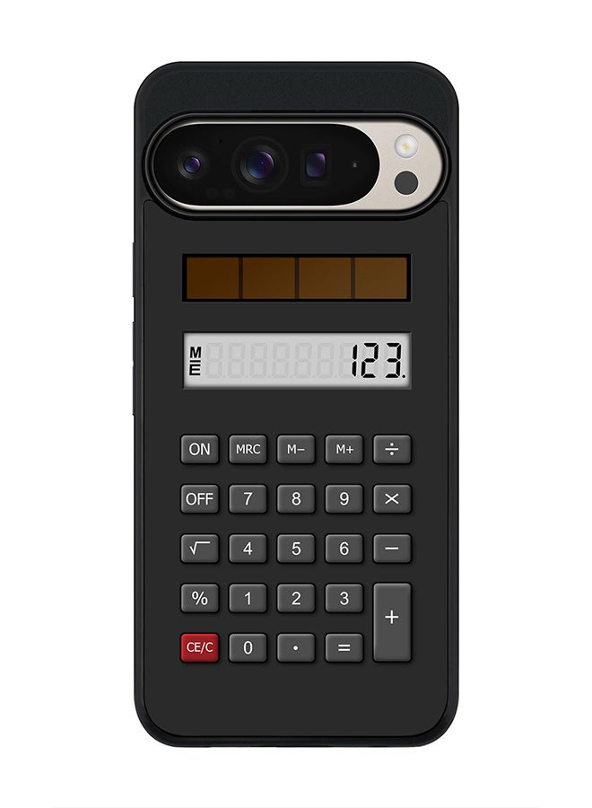 Stylizedd For Google Pixel 9 Pro XL Case,Slim fit Camera Protection, Shockproof Thin Phone cover - Calc (Black)  - Image 1