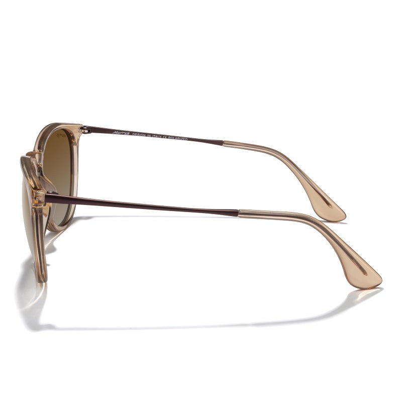 MERRY'S Vintage Polarized Sunglasses for Women Men Retro Round Mirrored Lens Sun glasses UV400 - Image 3