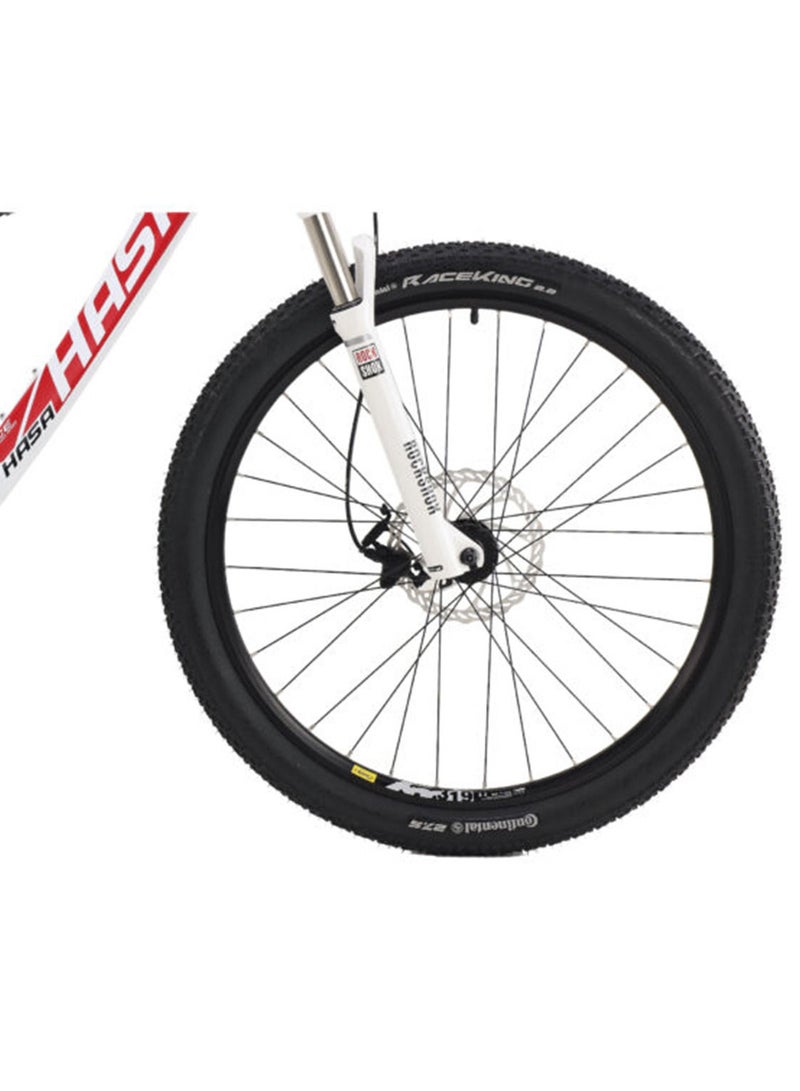 HASA Gallant 7.0 Mountain Bike - White/Red - Image 3