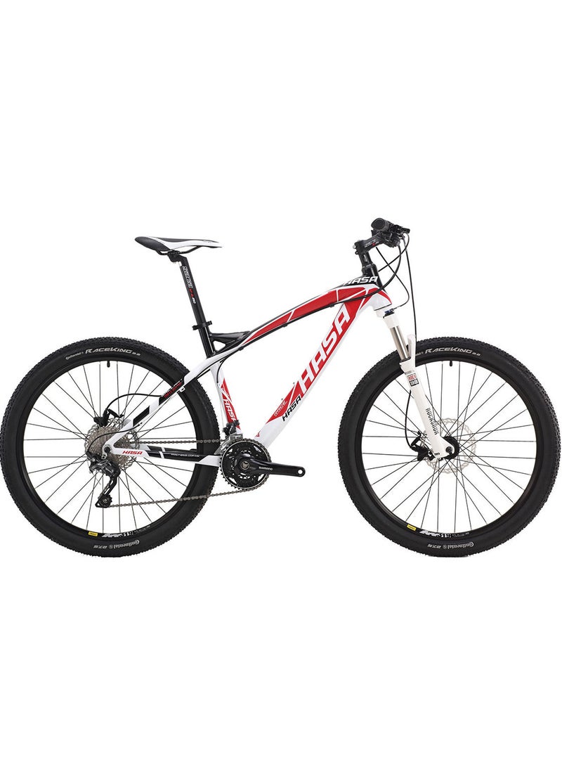HASA Gallant 7.0 Mountain Bike - White/Red - Image 1