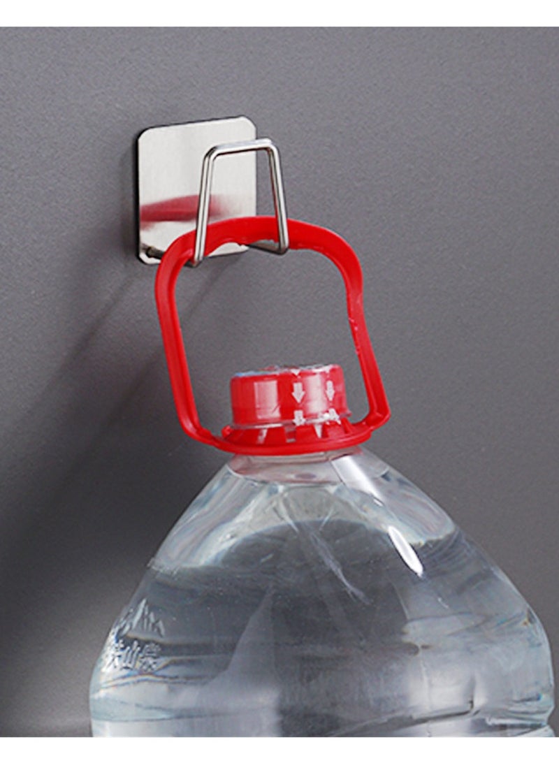 Loquat Stainless Steel Sponge Drain Rack Steel Ball Sink Cover Storage Wall Hanging Pot Punch Kitchen Hook Black  - Image 3