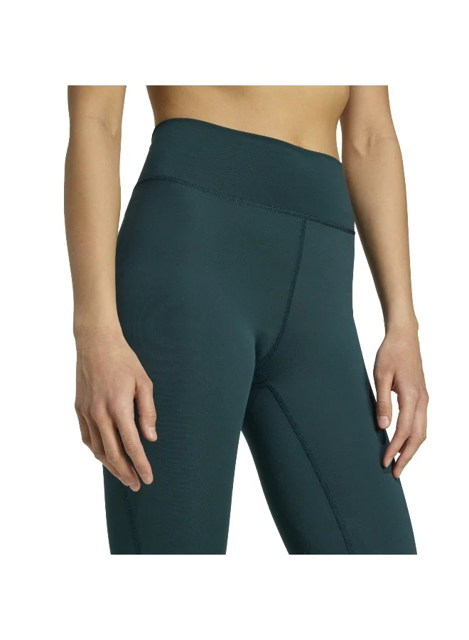 Adidas green All Me Essentials Full Length Leggings for Women | Best Price UAE