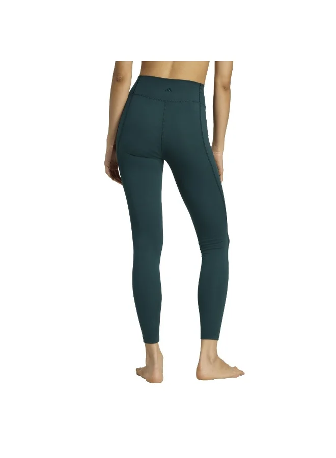 Adidas green All Me Essentials Full Length Leggings for Women | Best Price UAE