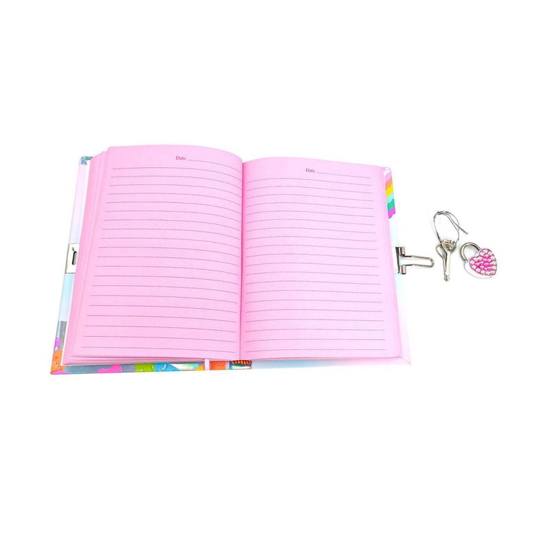 Hot Focus Kawaii Squishy Diary with Lock & Key (160 Pages, Paperback) - Image 2