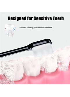 BIGTHREE BREVI Toothbrush, 4 Packs BREVI Brush, Soft Nano Toothbrush with 20000 Soft Bristles, Premium Nano Toothbrush, Good Cleaning Effect, Soft Toothbrush  - Image 2
