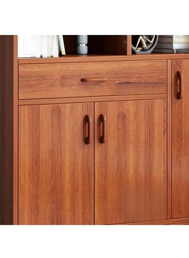 كلناميان رف مكتبة تخزين متعدد الطبقات: تخزين أنيق في منزل الغرفة وخزانة العرض - Image 4