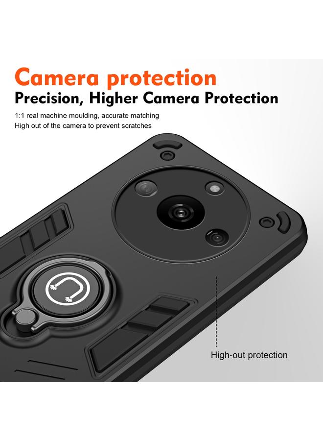 اس-توب جراب لهاتف Realme Narzo 60 5G مع حامل حلقي - Image 3