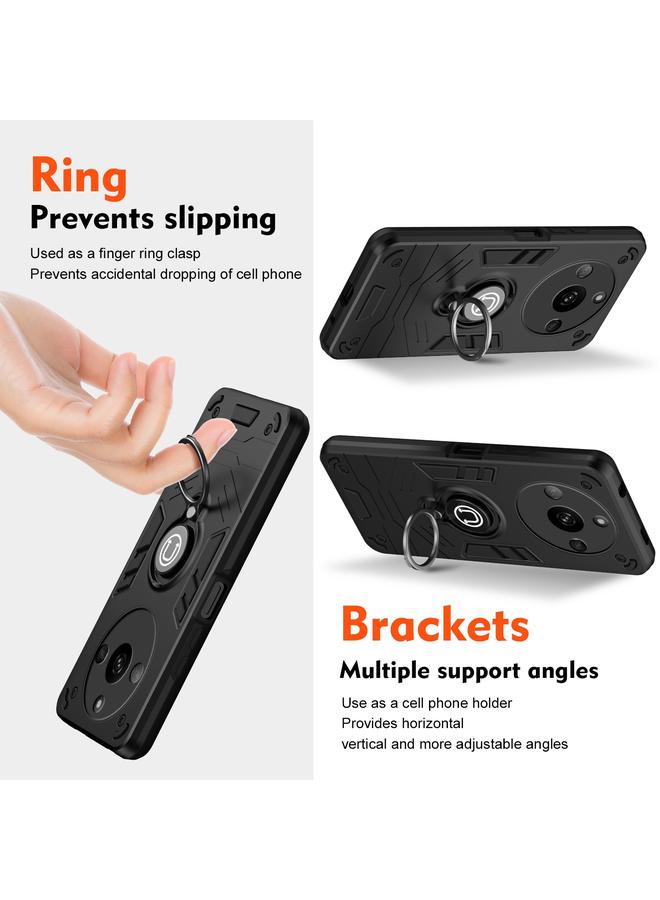 اس-توب جراب لهاتف Realme Narzo 60 5G مع حامل حلقي - Image 2