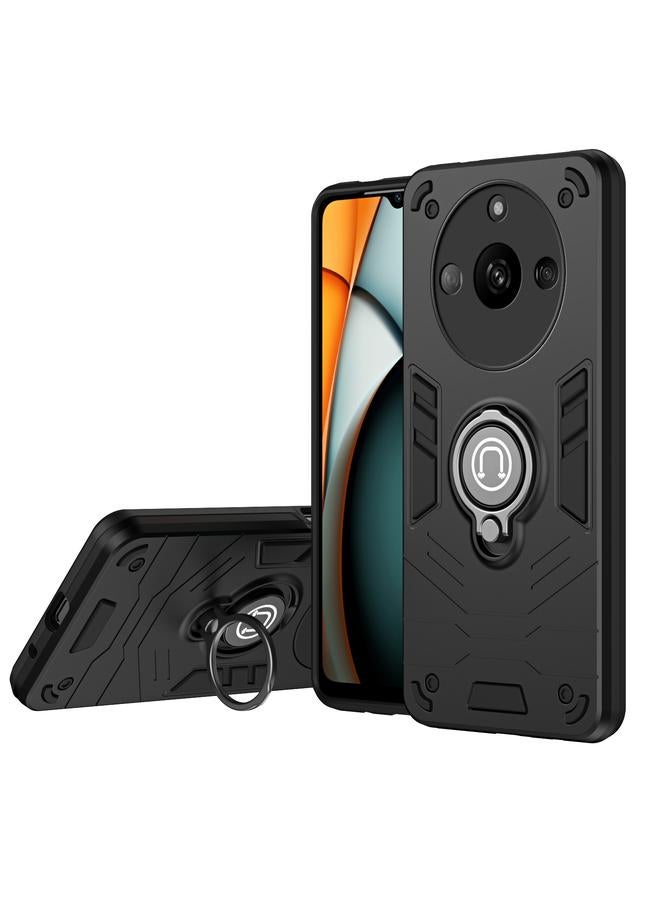 اس-توب جراب لهاتف Realme Narzo 60 5G مع حامل حلقي - Image 1